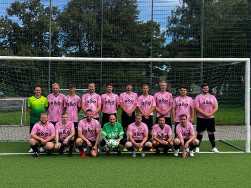 SSC Recklinghausen, a small district football club, has been sponsored by a&o for several years.